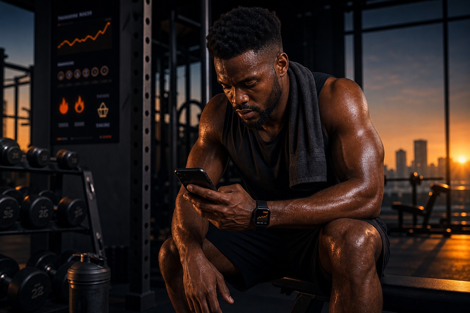Fitness goals and workout tracking